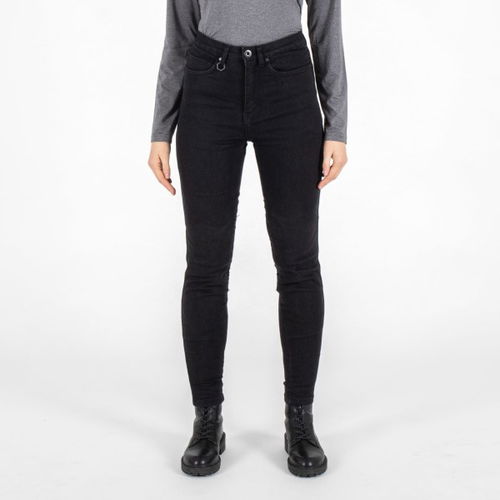 Knox Brittany Cordura Womens Jeans Denim Black Ladies - 16