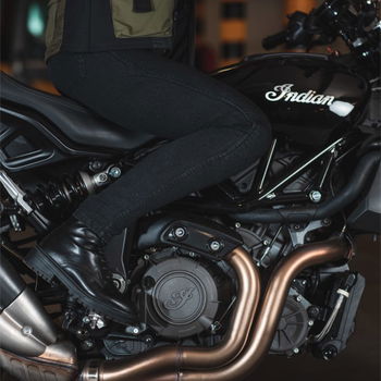 Knox Brittany Cordura Womens Jeans Denim Black Ladies - 16