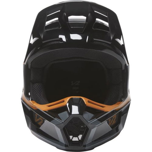 Fox V2 Merz Helmet Black Gold M (57-58 cm)