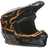 Fox V2 Merz Helmet Black Gold M (57-58 cm)
