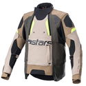 Halo Drystar Jacket Dark Khaki Sand Yellow Fluo