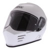 Simpson Venom White Full Face Motorcycle Helmet Front Left                                                                                                                                                                                                     