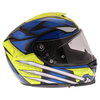 HJC RPHA 70 Wolverine Yellow Blue Full Face Motorcycle Helmet Right Side                                                                                                                                                                                       