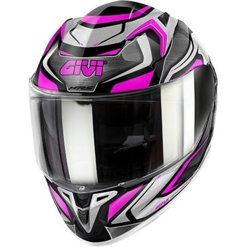 Givi 50.9 Atomic Helmets Titanium Silver Pink No Size