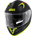 50.9 Sport Helmet Matt Black Silver Yellow