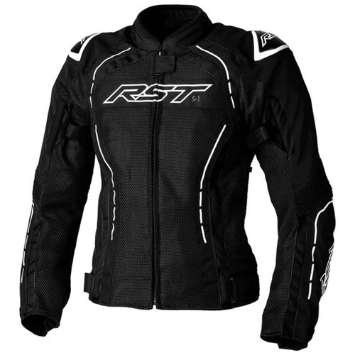 RST S1 Mesh CE Ladies Jacket Black White Ladies - 8