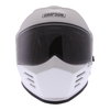 Simpson Venom White Full Face Motorcycle Helmet Front                                                                                                                                                                                                          