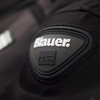 Blauer Easy Rider Air Black Grey Textile Motorcycle Jacket Shoulder                                                                                                                                                                                            