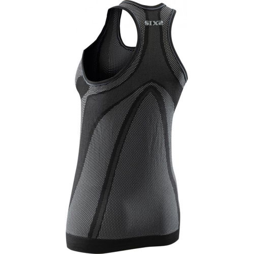 SixS Girl Sleeveless Jersey Black Carbon No Size