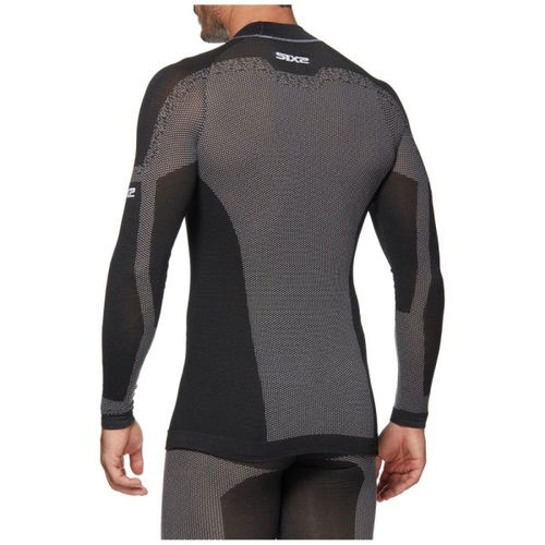 SixS BreezyTouch Long Sleeve Jersey Black Carbon Unisex - XS/S