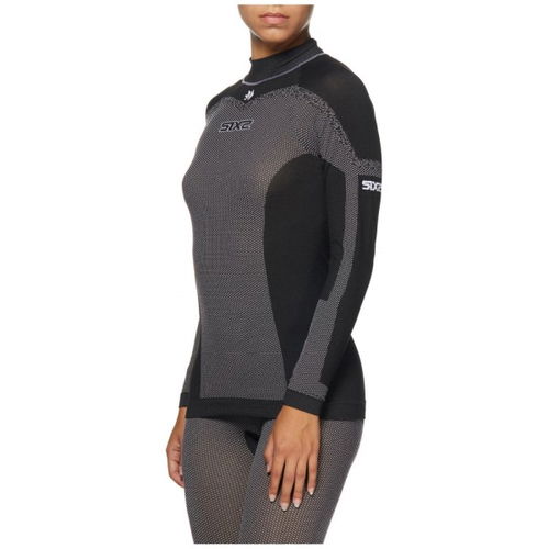 SixS BreezyTouch Long Sleeve Jersey Black Carbon Unisex - XS/S