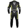 Frank Thomas Dynamic 1pc Suit Black Yellow Mens - 40
