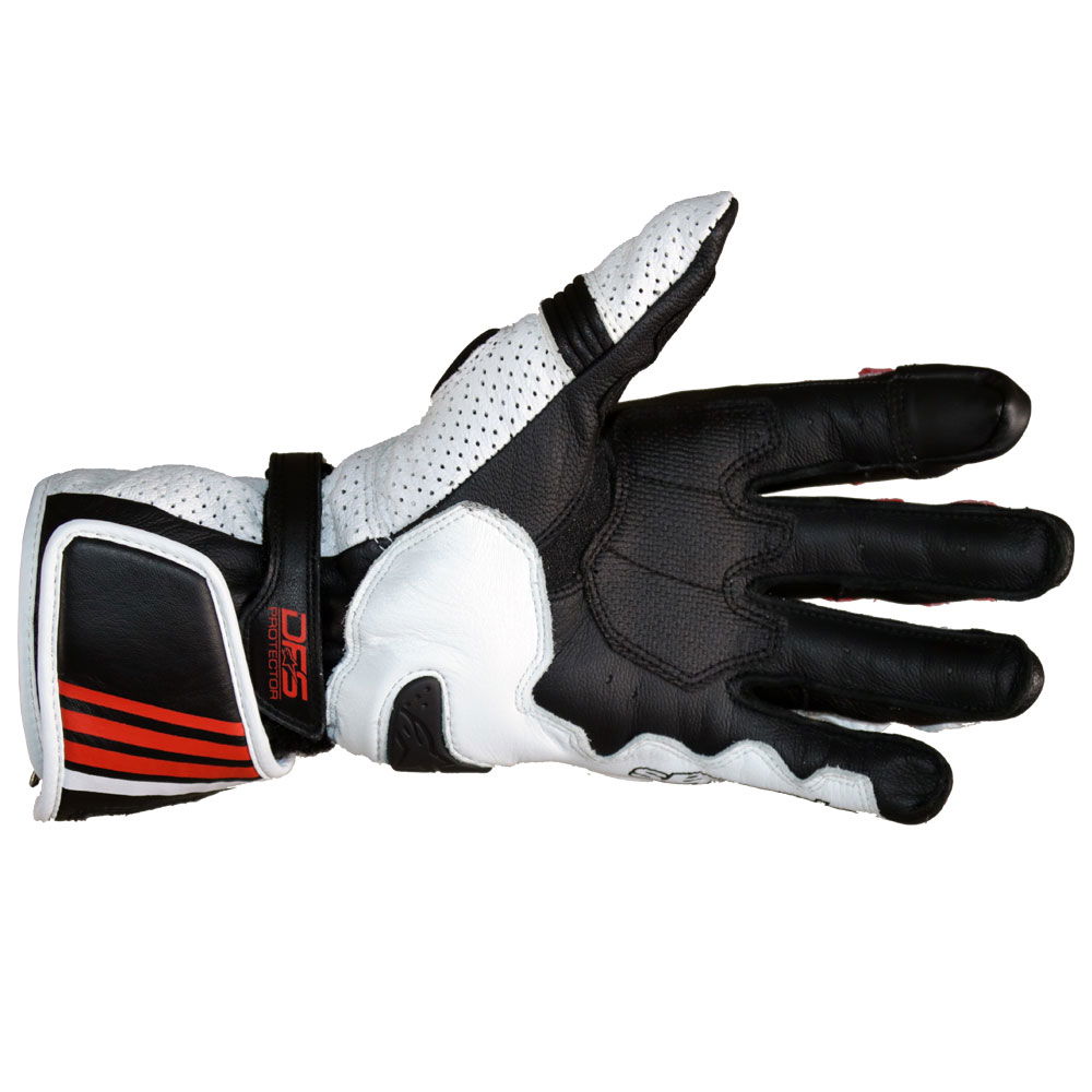 Alpinestars GP Plus R V2 Gloves Black White Bright Red Mens - S