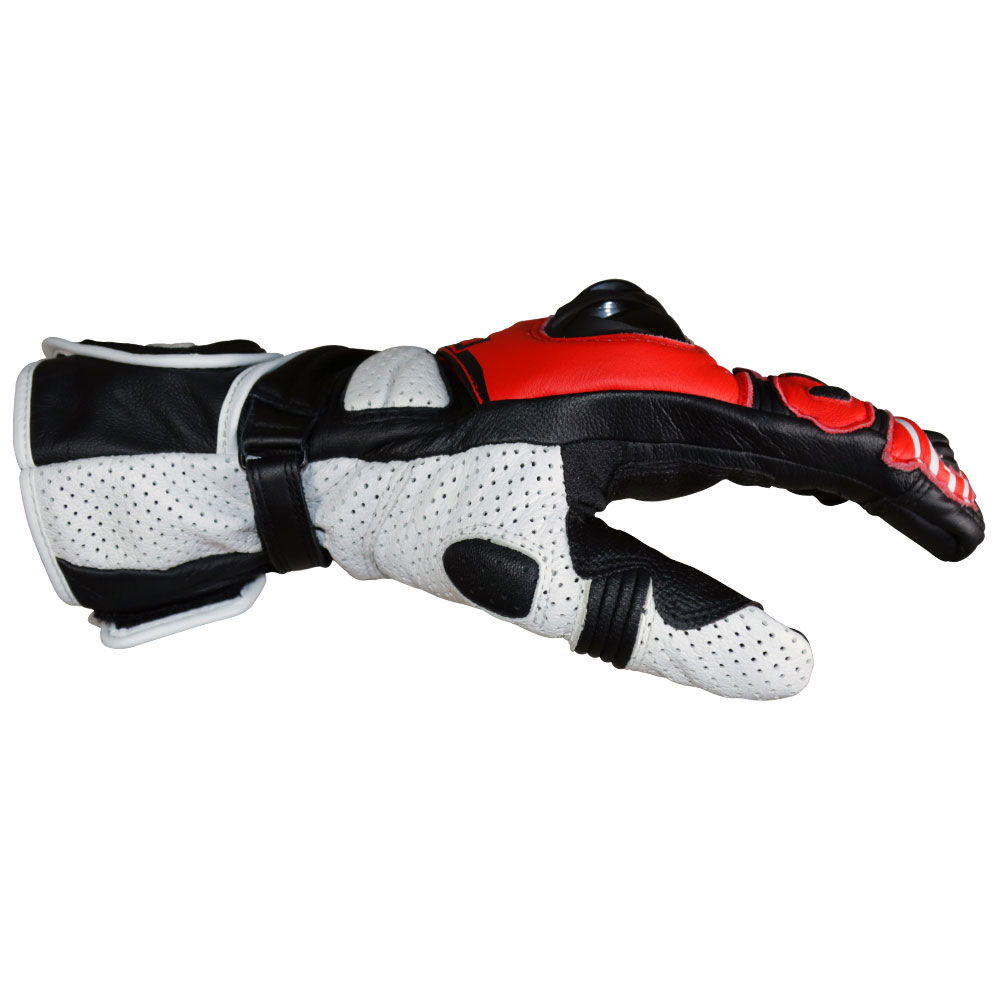Alpinestars GP Plus R V2 Gloves Black White Bright Red Mens - S