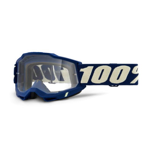 100% Accuri 2 Goggles - Deepmarine Clear Lens