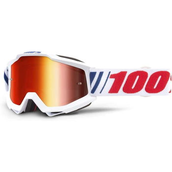 100% Accuri Youth Goggles - AF066 Mirror Red Lens