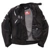 BKS Circuit Ladies Black Textile Motorcycle Jacket Inside                                                                                                                                                                                                      