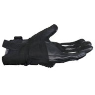 Control Gloves Black White