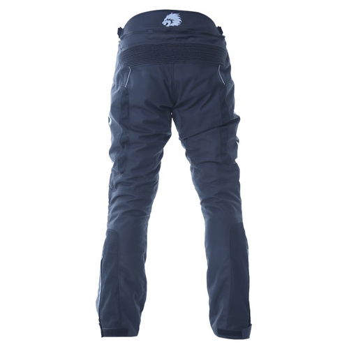 BKS Circuit Black Ladies Textile Motorcycle Pants Rear                                                                                                                                                                                                         