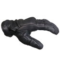 Devil Leather Gloves Black