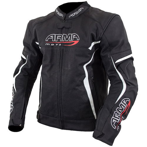Armr Raiden Jacket Black White Mens - 38