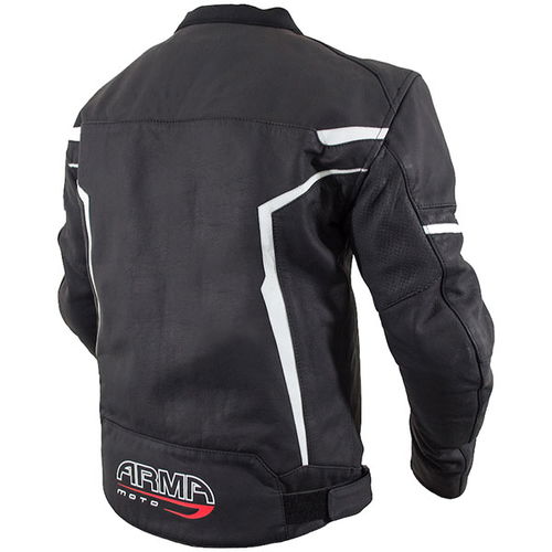 Armr Raiden Jacket Black White Mens - 38