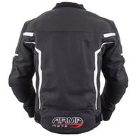 Raiden Jacket Black White