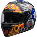 Qualifier DLX Helmet DMC Matte Black Grey Multi