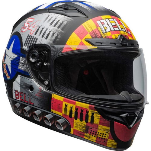 Bell Qualifier DLX Helmet DMC Matte Black Grey XL (61-62 cm)