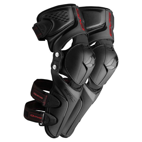 EVS Epic Knee Guards Adult Black Unisex - S/M
