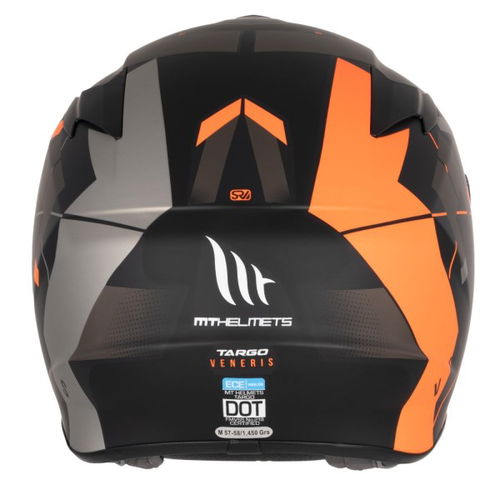 MT Targo Veneris Helmet B4 Matt Grey No Size