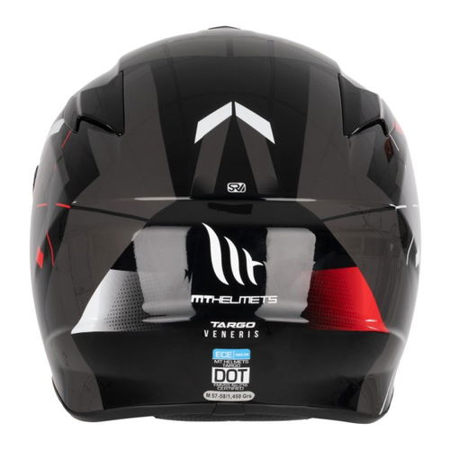 MT Targo Veneris Helmet A4 Gloss Red No Size