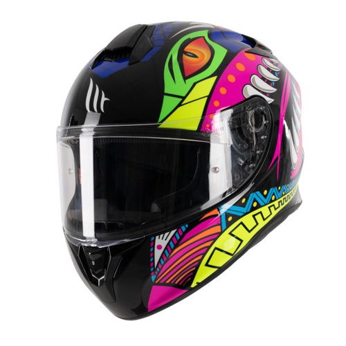 MT Targo Viper 2 Helmet A11 Gloss Fluo Pink No Size