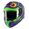 MT Targo Frog Helmet H6 Matt Fluo Green No Size