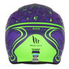 MT Targo Frog Helmet H6 Matt Fluo Green No Size