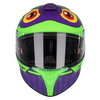MT Targo Frog Helmet H6 Matt Fluo Green No Size
