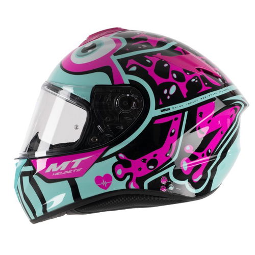 MT Targo Frog Helmet B28 Gloss Pink No Size