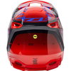 Fox V1 Venz Helmet Flo Red No Size