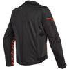 Dainese Bora Air Black Fluo Red Textile Motorcycle Jacket Back                                                                                                                                                                                                 