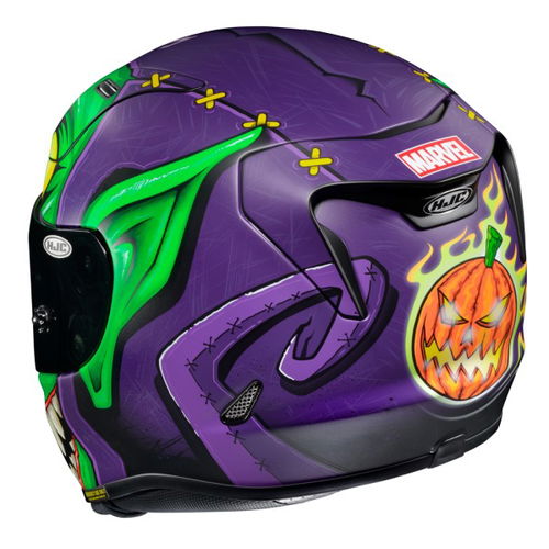 HJC Rpha 11 Helmet Green Goblin No Size