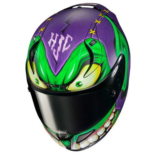 HJC Rpha 11 Helmet Green Goblin No Size