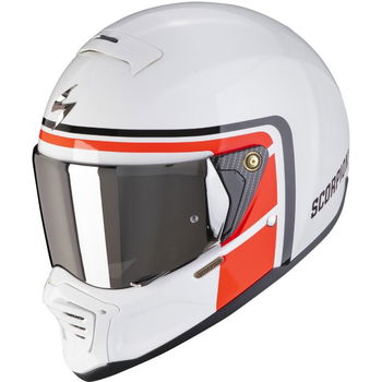 Scorpion EXO HX-1 Nostalgia Helmet White Red