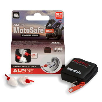 Alpine MotoSafe Race Minigrip Earplug Earplugs