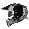 Akito Adventure Helmet Black Grey Grey S (55-56 cm)