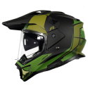 Adventure Helmet Matt Camo Green