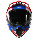 Adventure Helmet Red Blue White