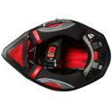 Adventure Helmet Red Blue White