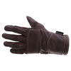 BKS 101 Bobber Brown Motorcycle Gloves Back                                                                                                                                                                                                                    