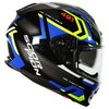 Scorpion EXO 491 Spin Helmet Black Blue Yellow XS (53-54 cm)