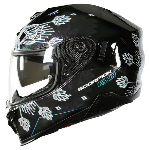 Scorpion EXO 520 Air Tina Helmet Black Chameleon XS (53-54 cm)